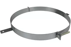 Staffa a pavimento sendzimir zincata Ø 250 mm (245-265)