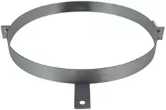Staffa a pavimento sendzimir zincata Ø 250 mm (245-265)