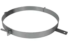 Staffa a pavimento sendzimir zincata Ø 250 mm (245-265)