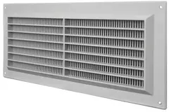 Griglia di aerazione rettangolare con grata 130x300 grigia - VR1330P