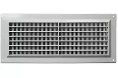 Griglia di aerazione rettangolare con grata 130x300 grigia - VR1330P