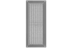 Griglia di aerazione rettangolare con grata 130x300 grigia - VR1330P