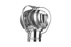 Aspiratore eolico Penn 125 mm alluminio - 44m3/h